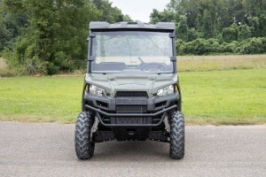 Polaris Ranger ETX Full Windshield - Rough Country - Scratch Resistant - '17-'22